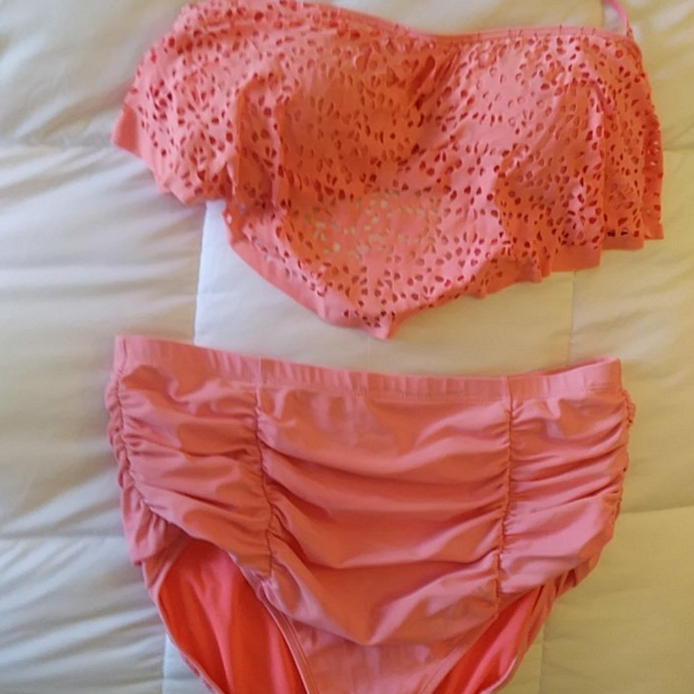 Pink swim suit